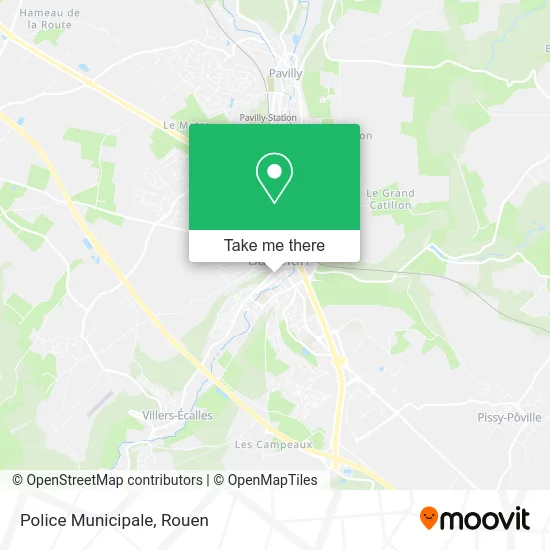 Police Municipale map