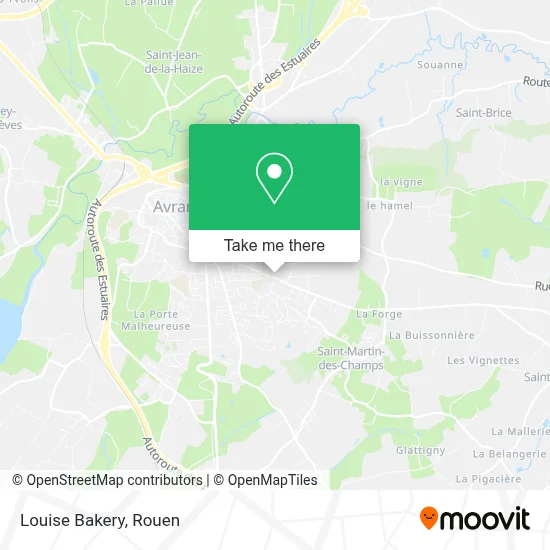 Boulangerie Louise map