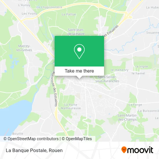 La Banque Postale map