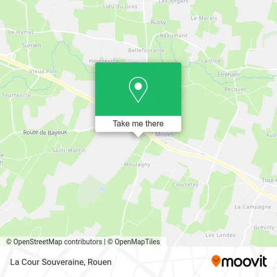 La Cour Souveraine map