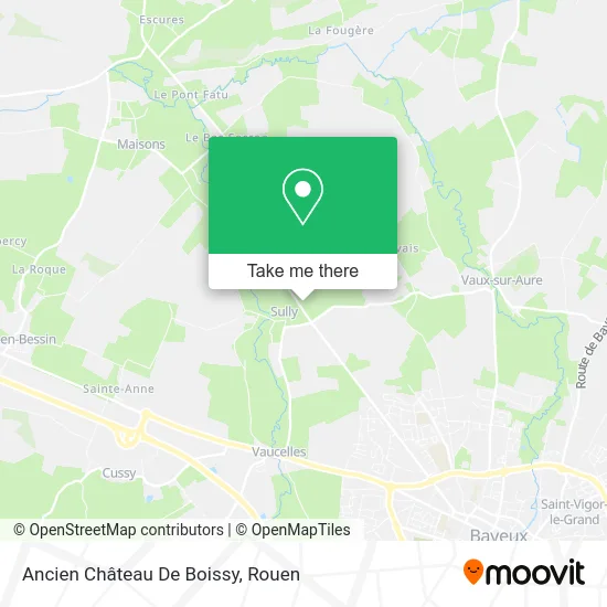 Ancien Château De Boissy map