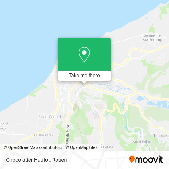 Chocolatier Hautot map