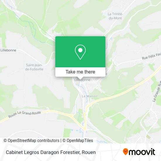 Cabinet Legros Daragon Forestier map