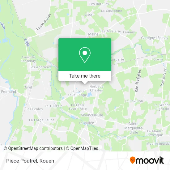 Pièce Poutrel map