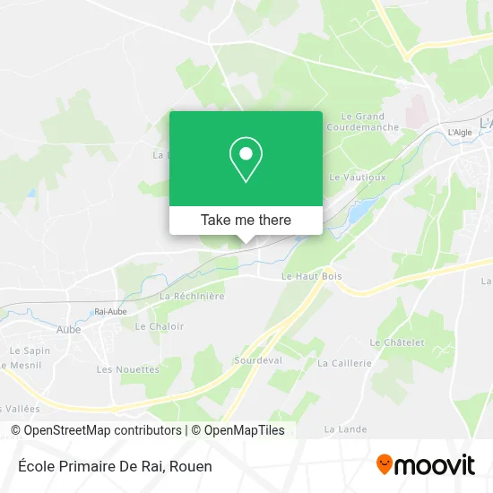 École Primaire De Rai map