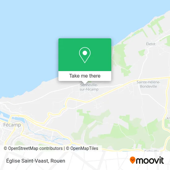 Église Saint-Vaast map