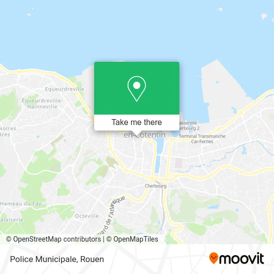 Police Municipale map