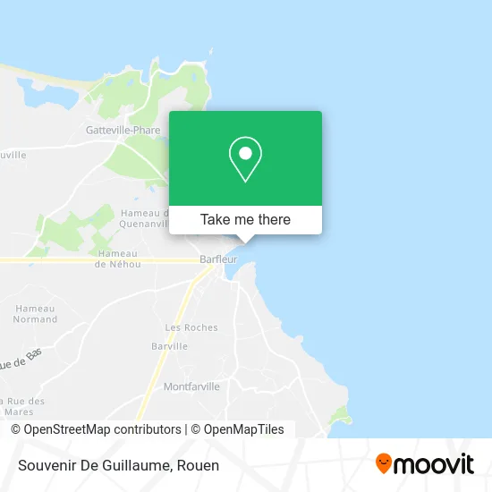 Souvenir De Guillaume map