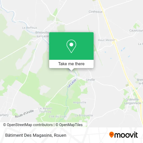 Bâtiment Des Magasins map