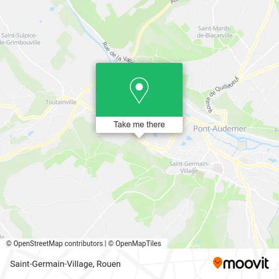 Saint-Germain-Village map