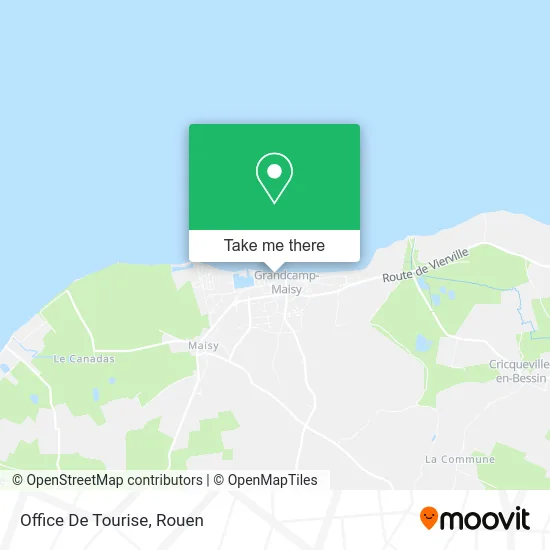Office De Tourise map