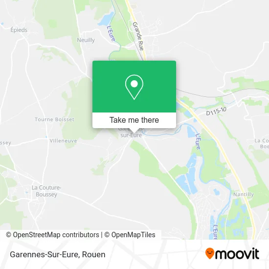 Garennes-Sur-Eure map