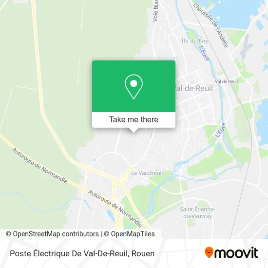 Poste Électrique De Val-De-Reuil map