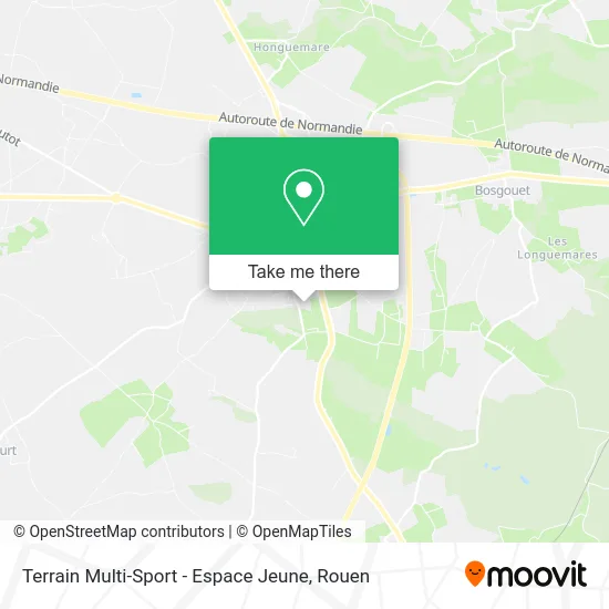 Terrain Multi-Sport - Espace Jeune map