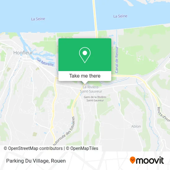 Parking Du Village map