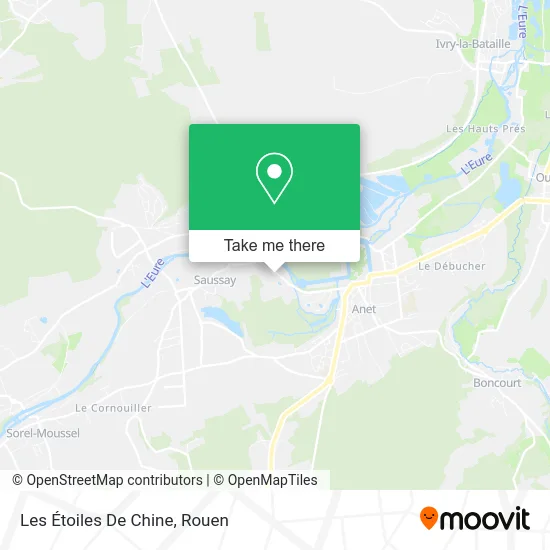 Les Étoiles De Chine map