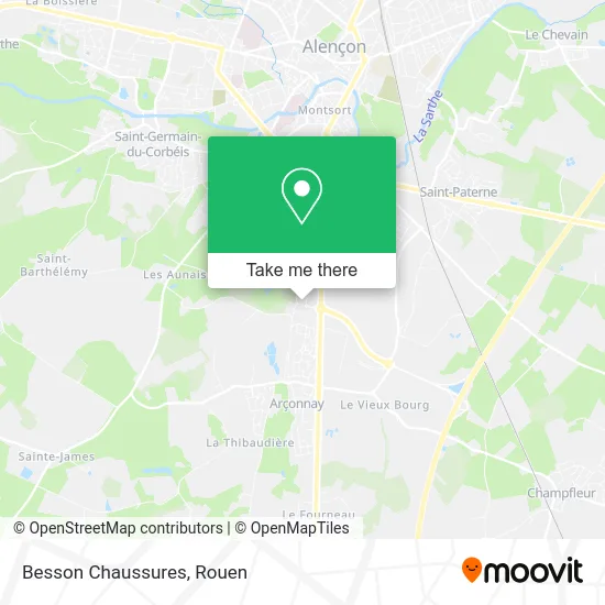 Besson Chaussures map