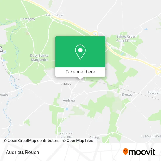 Audrieu map
