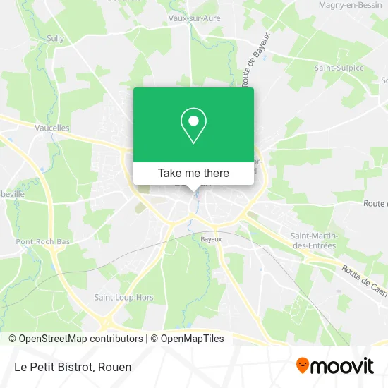 Le Petit Bistrot map