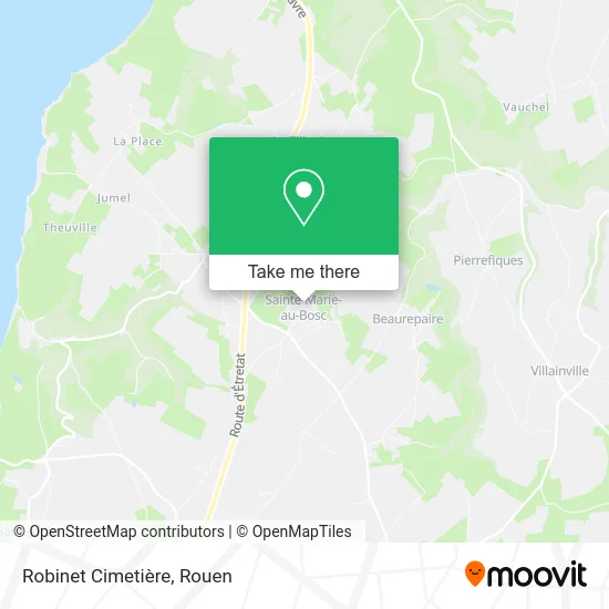 Robinet Cimetière map