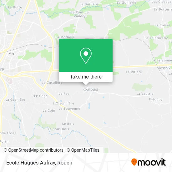 École Hugues Aufray map
