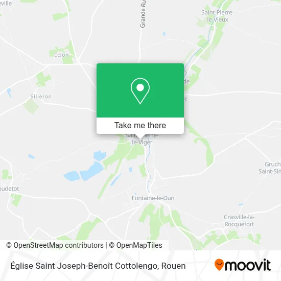 Église Saint Joseph-Benoît Cottolengo map