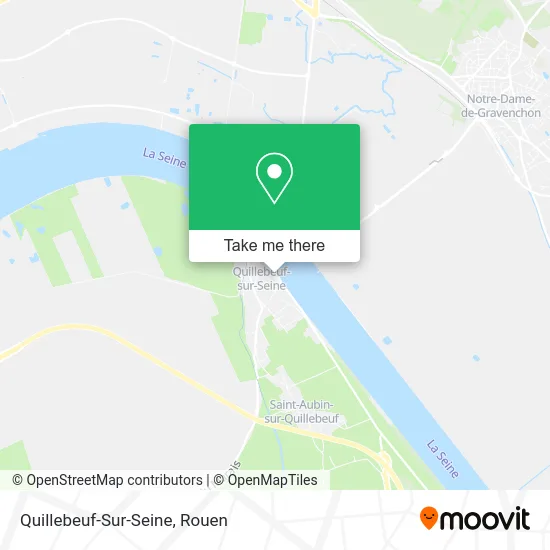 Quillebeuf-Sur-Seine map