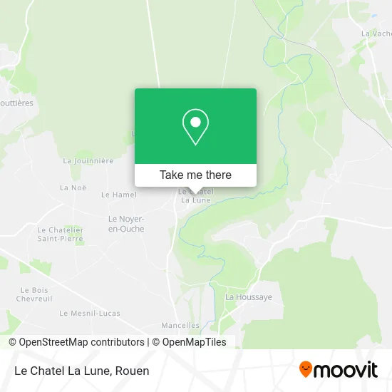 Le Chatel La Lune map