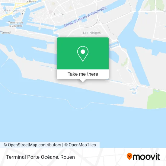 Terminal Porte Océane map