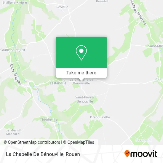 La Chapelle De Bénouville map