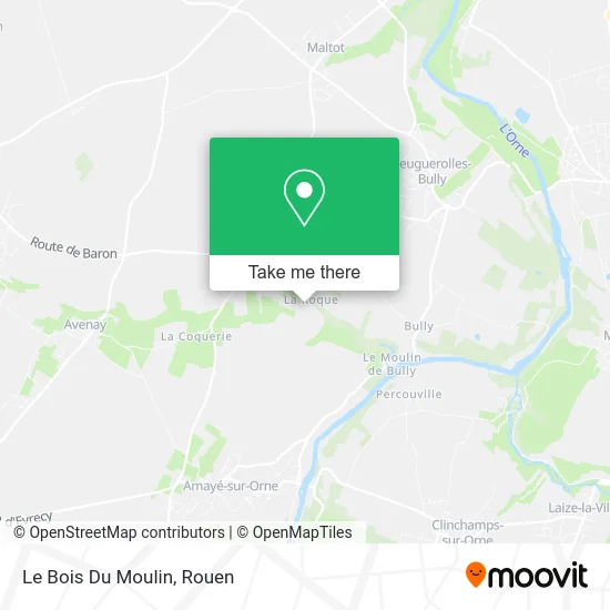 Le Bois Du Moulin map