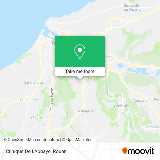 Clinique De L'Abbaye map