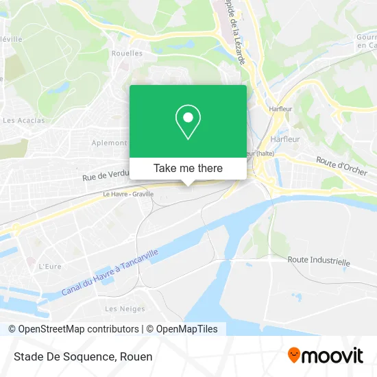 Stade De Soquence map