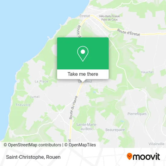 Saint-Christophe map