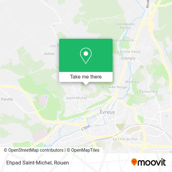 Ehpad Saint-Michel map