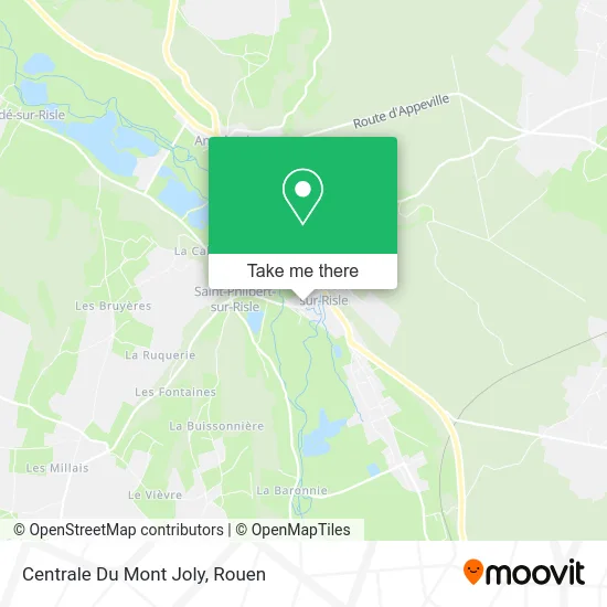 Centrale Du Mont Joly map