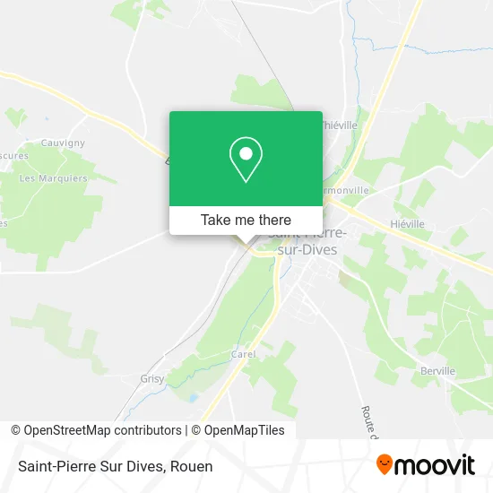Saint-Pierre Sur Dives map