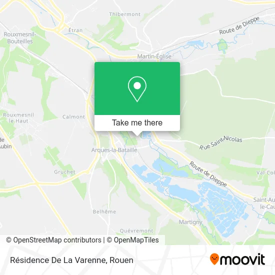 Résidence De La Varenne map