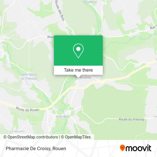 Pharmacie De Croisy map