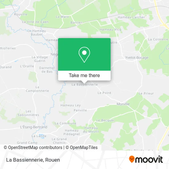 La Bassiennerie map