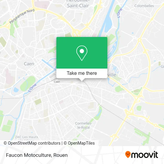 Faucon Motoculture map