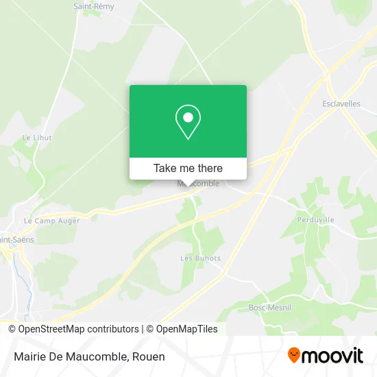 Mairie De Maucomble map