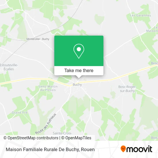 Maison Familiale Rurale De Buchy map