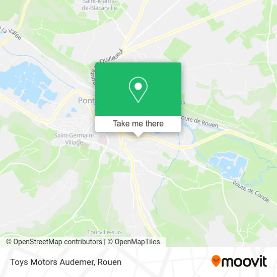 Toys Motors Audemer map