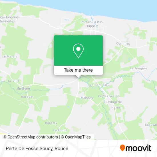 Perte De Fosse Soucy map