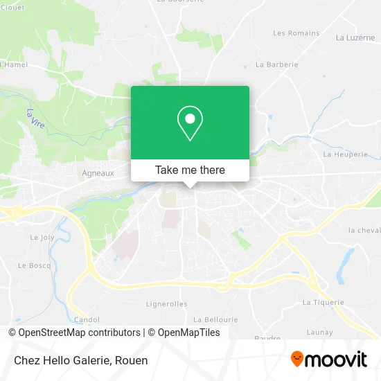 Chez Hello Galerie map