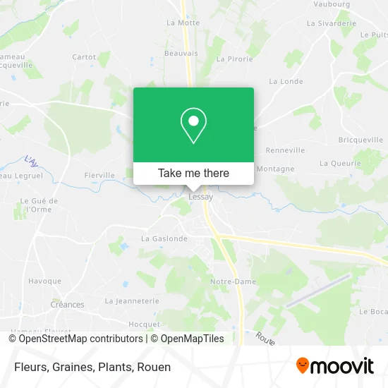 Fleurs, Graines, Plants map