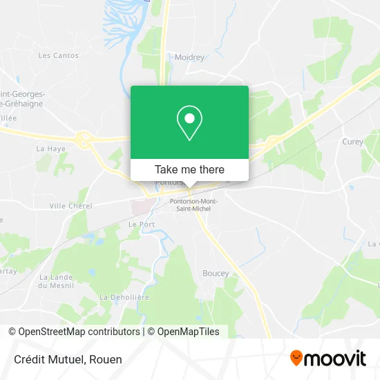 Crédit Mutuel map