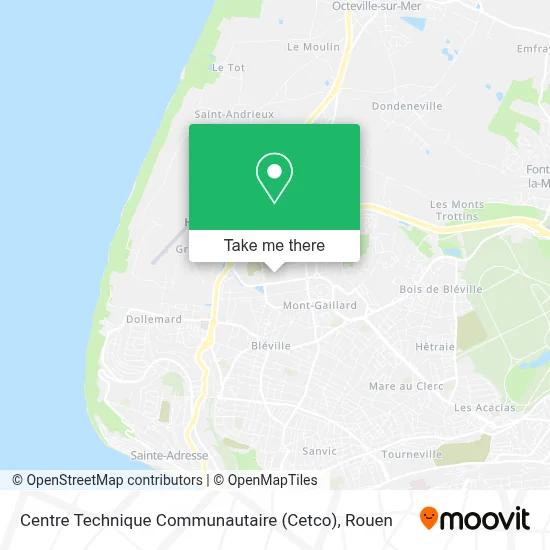 Centre Technique Communautaire (Cetco) map
