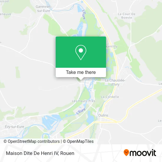 Maison Dite De Henri IV map